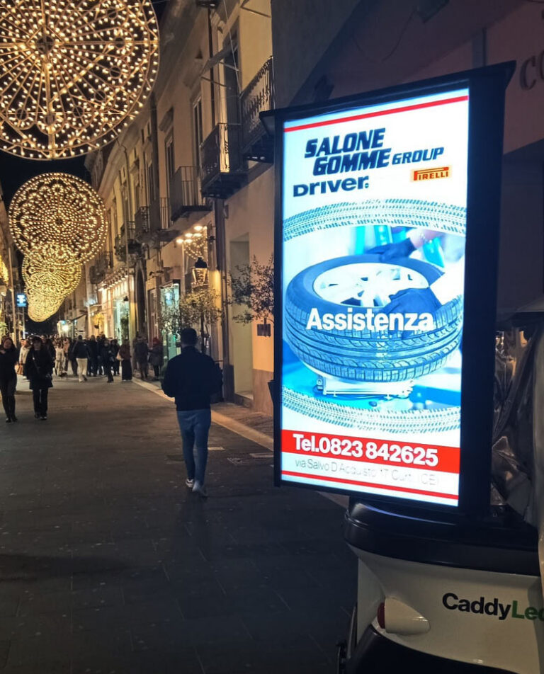 foto della caddyled via mazzini Caserta